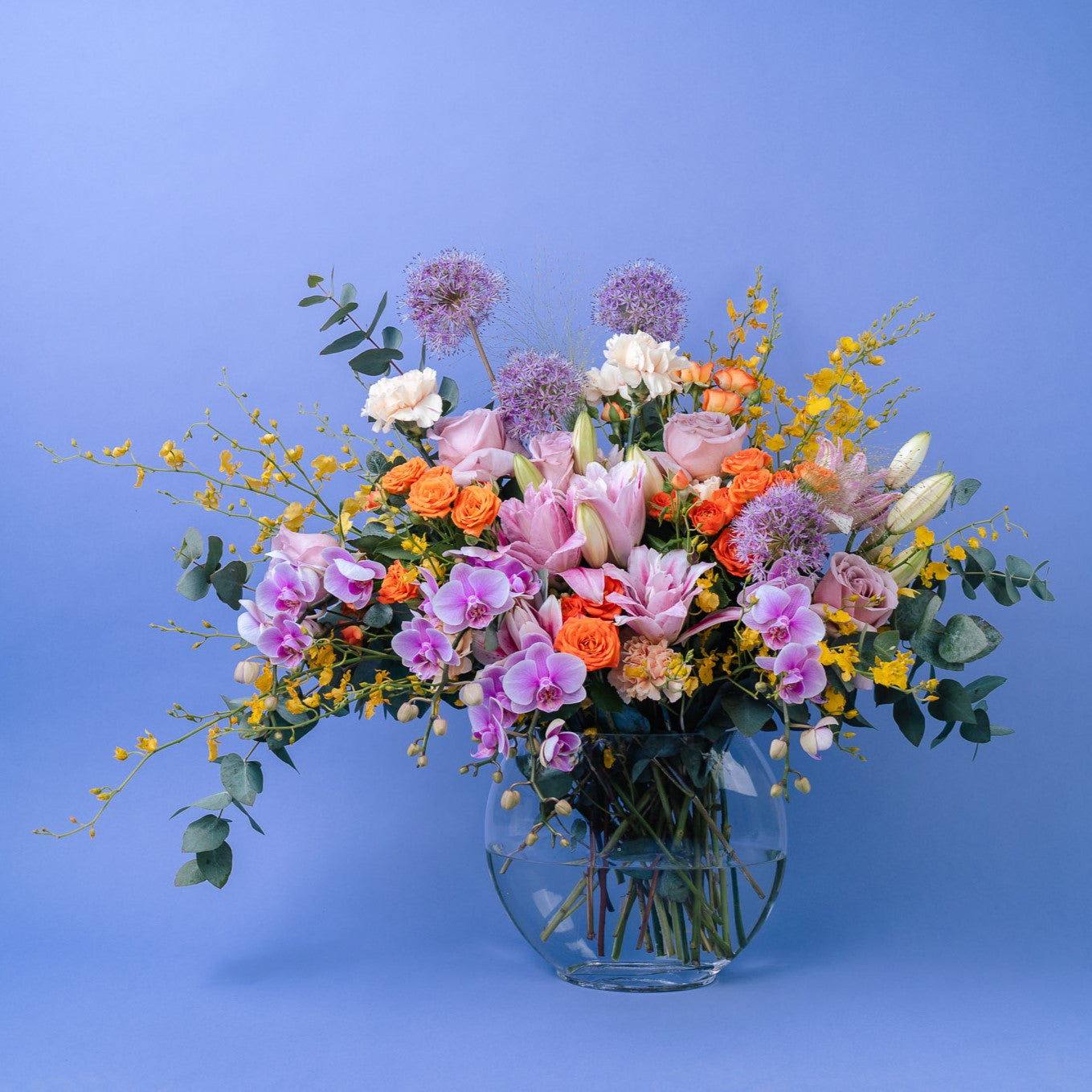 Bright And Cheerful Vase Arrangement