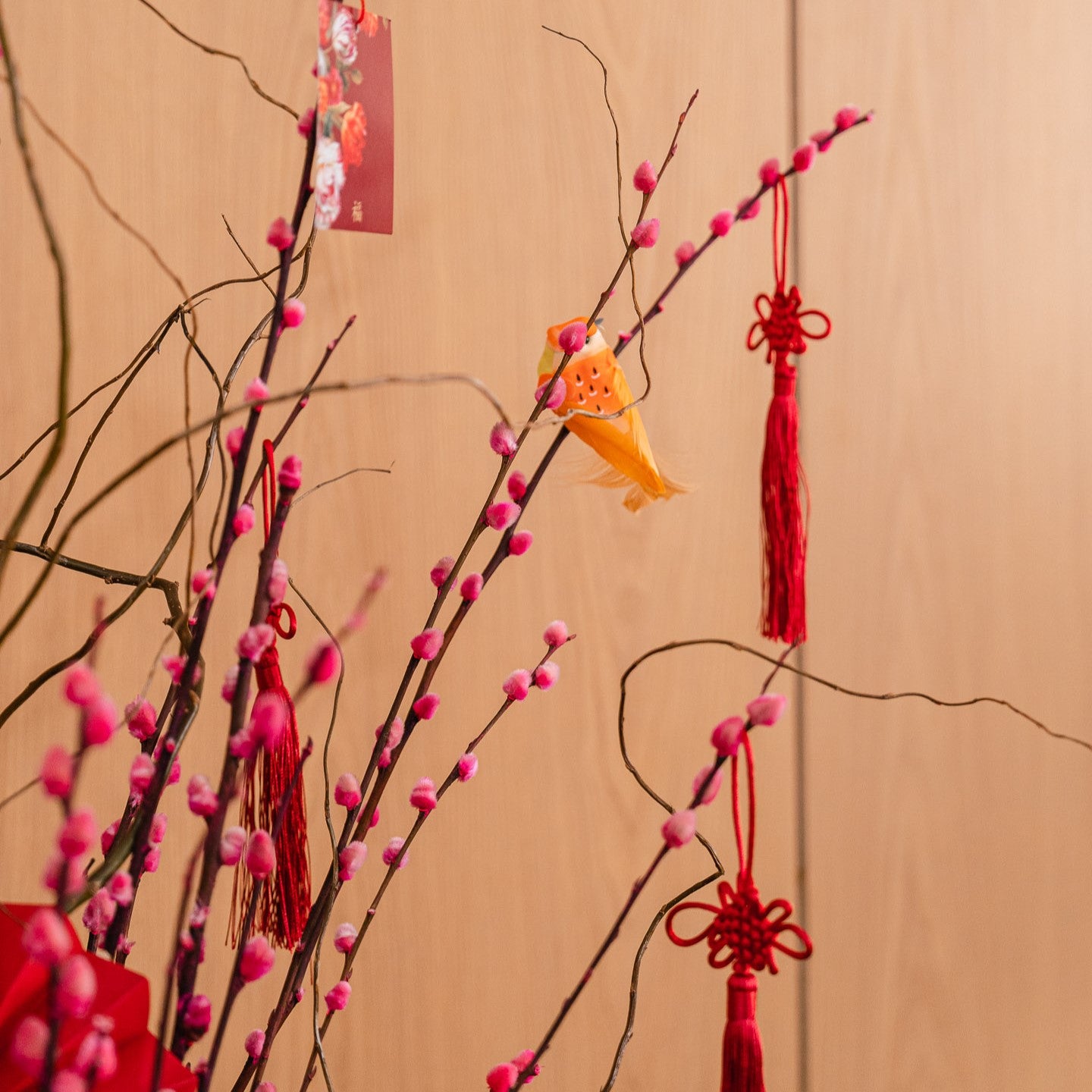 Special CNY Pussy Willow Arrangement