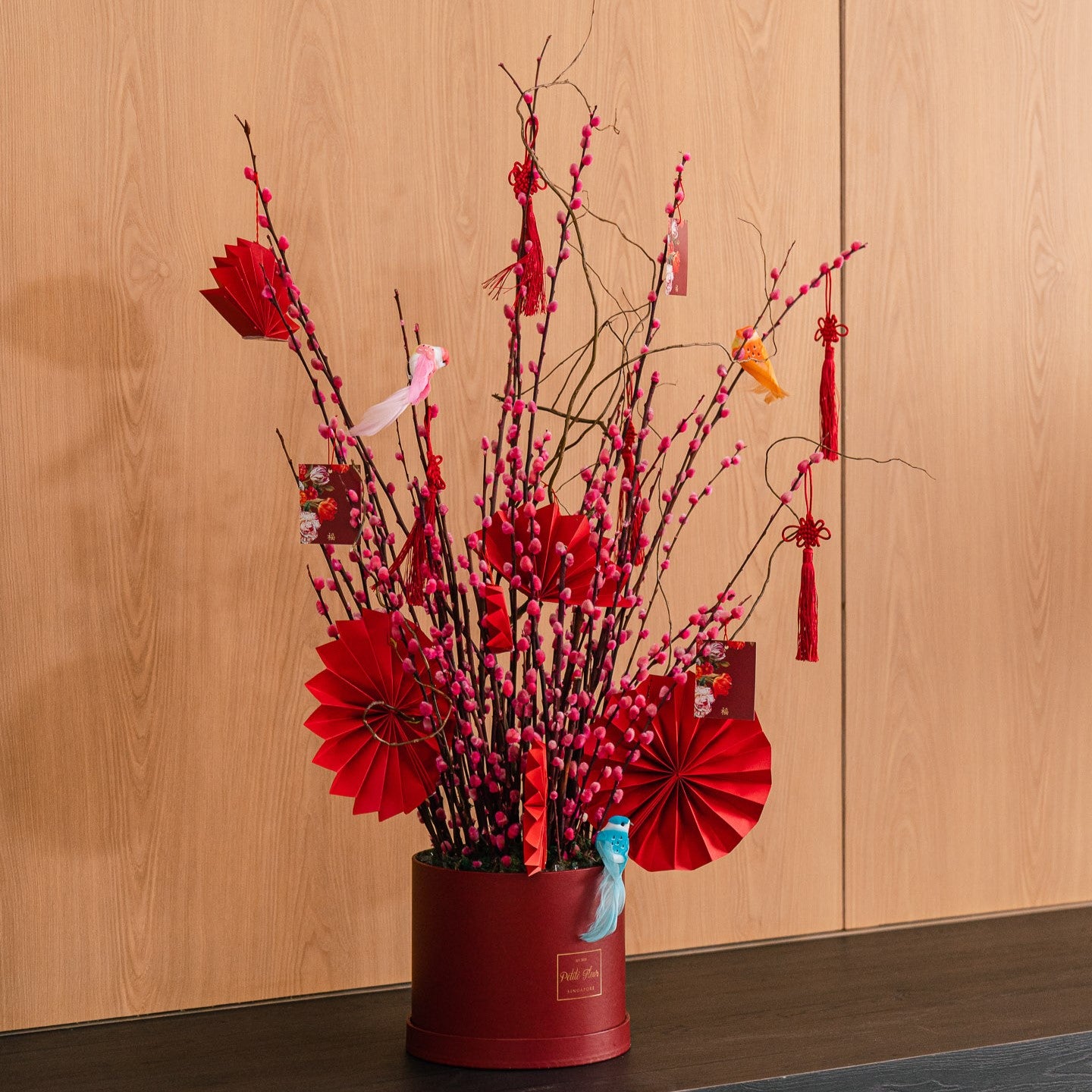 Special CNY Pussy Willow Arrangement