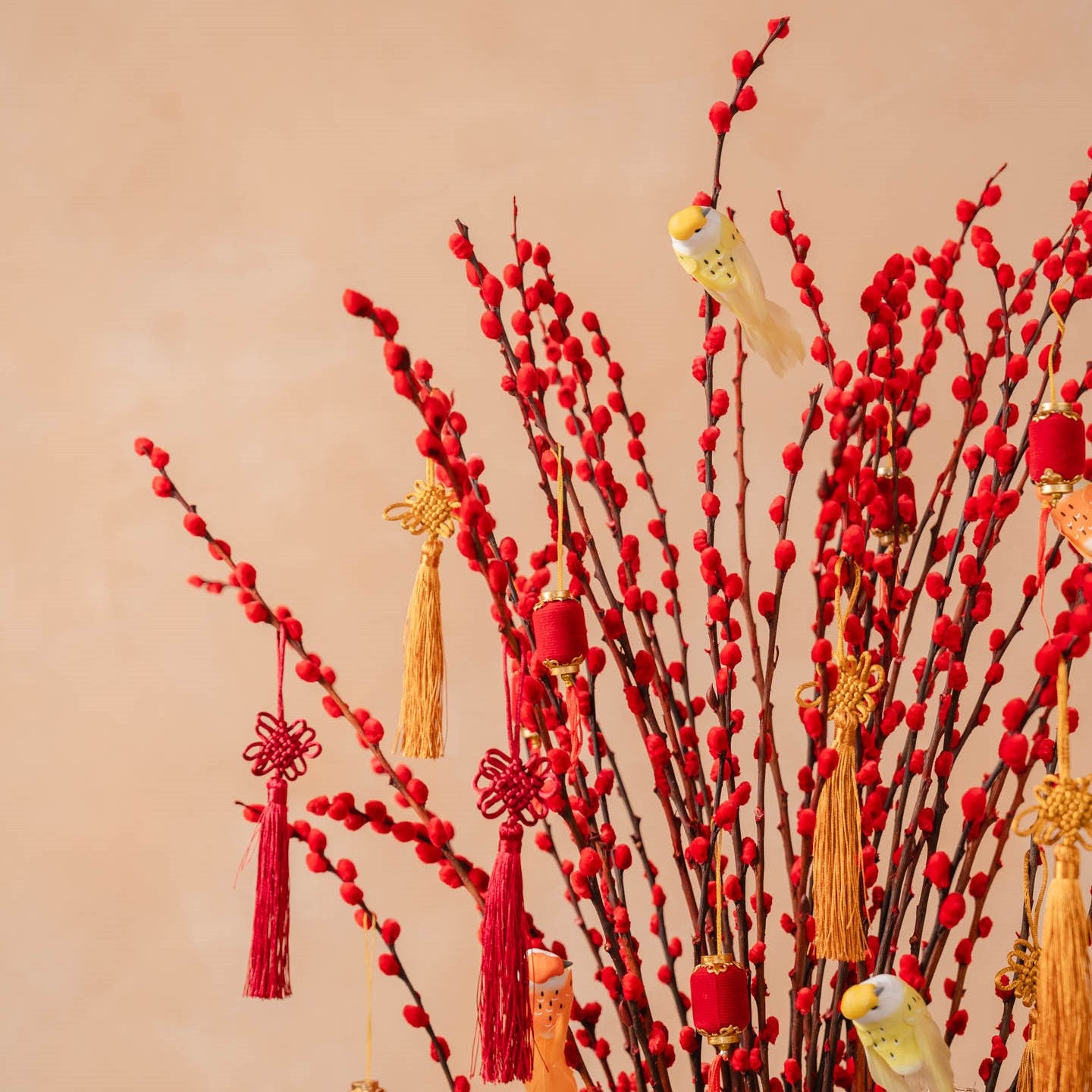 Graceful Pussy Willow Vase Arrangement