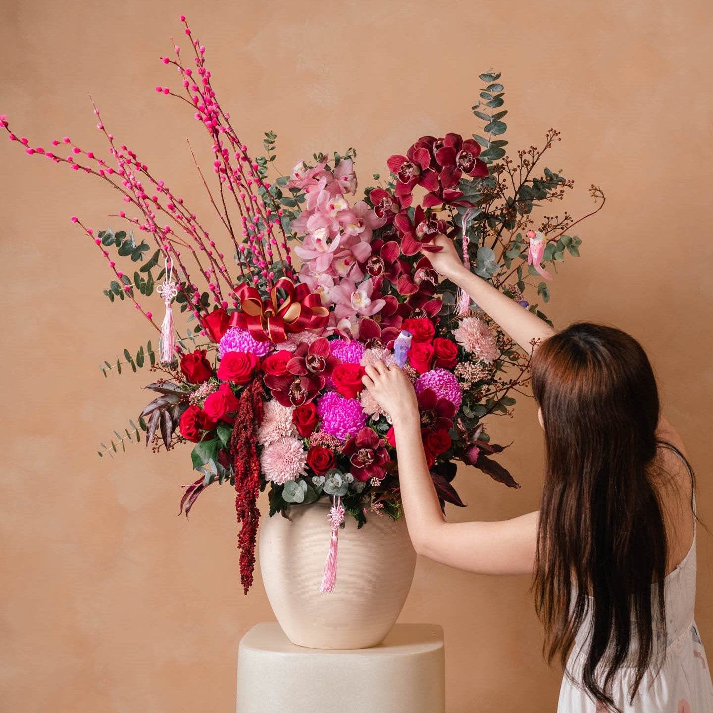 Magnificent CNY Vase Arrangement