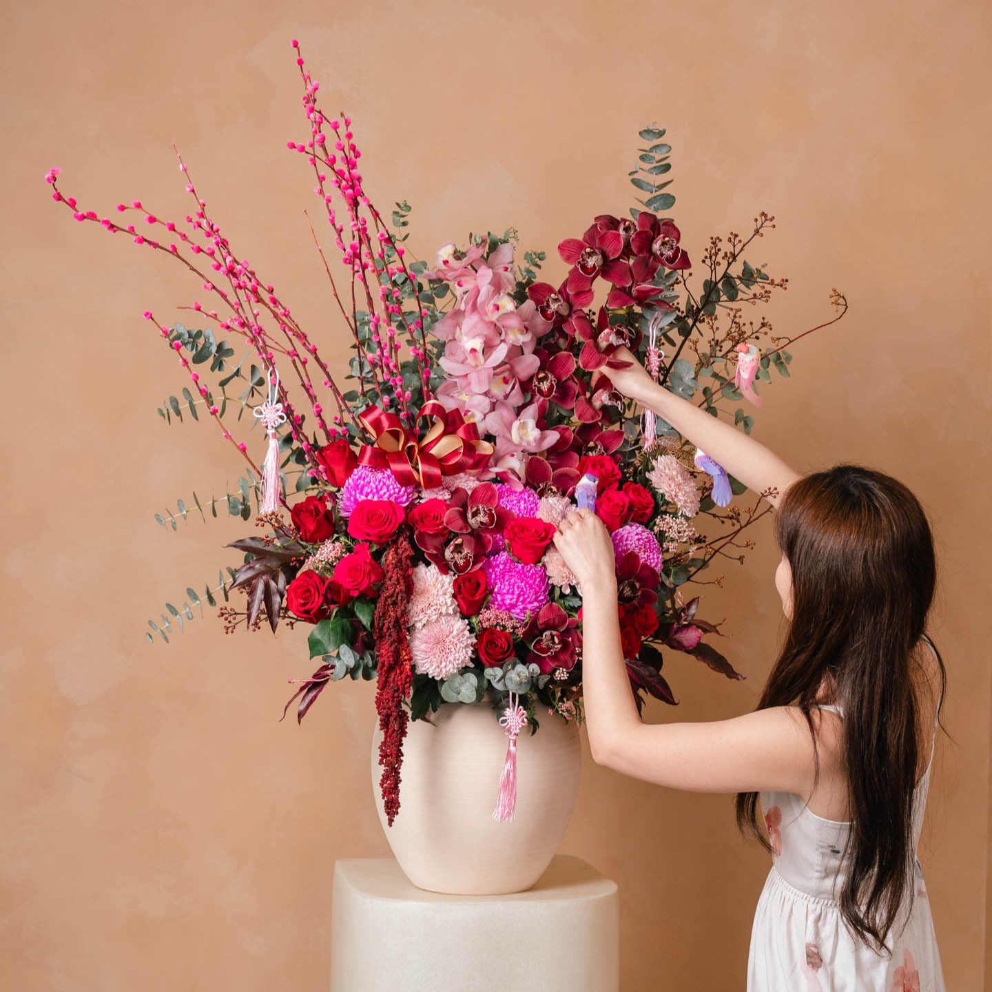 Magnificent CNY Vase Arrangement