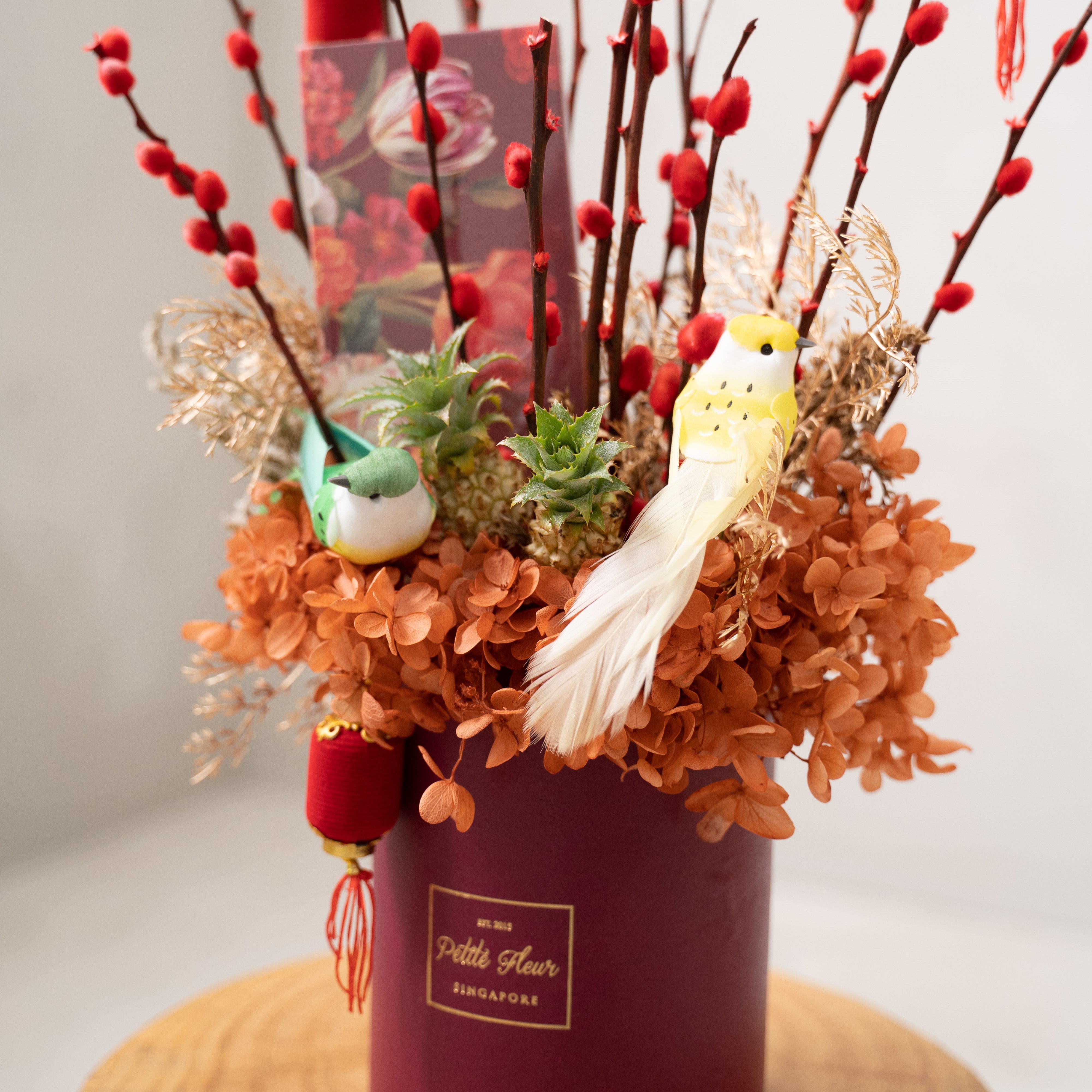 Spring Festival Bloom Box – Preserved Flowers