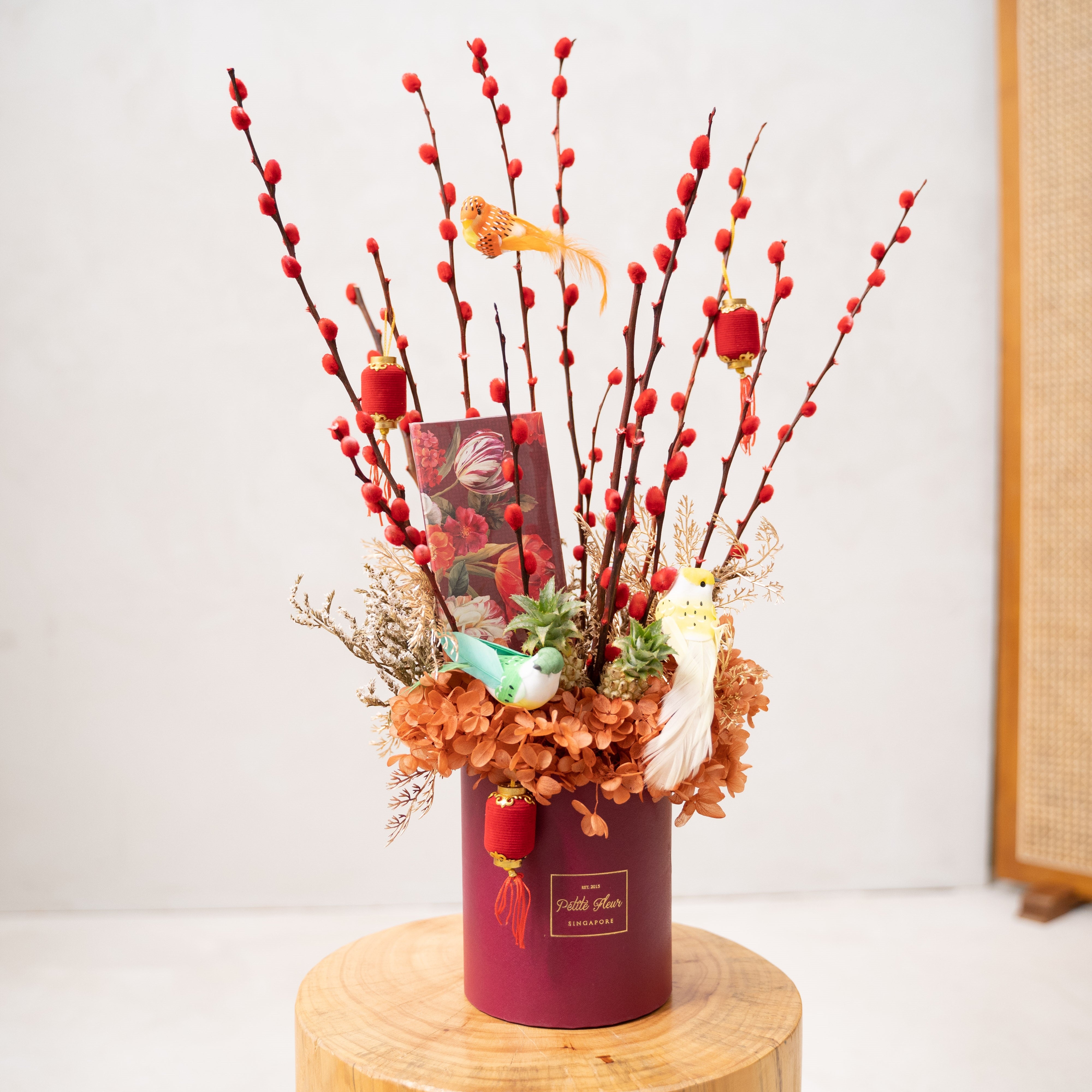 Spring Festival Bloom Box – Preserved Flowers