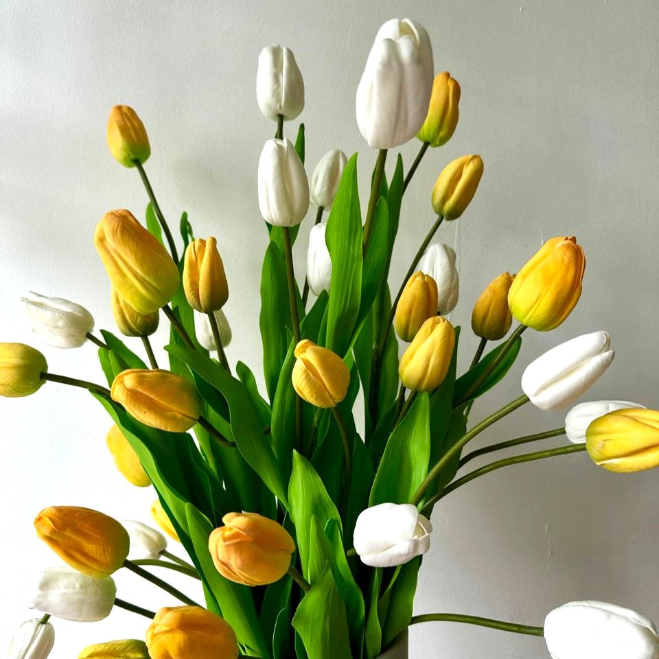 Artificial Tulip Vase Arrangement